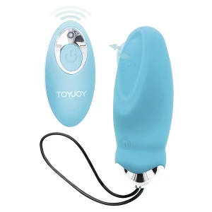 TOYJOY - HAPPINESS IM SO EGGCITED VIBRATOR FERNBEDIENUNG BLAU